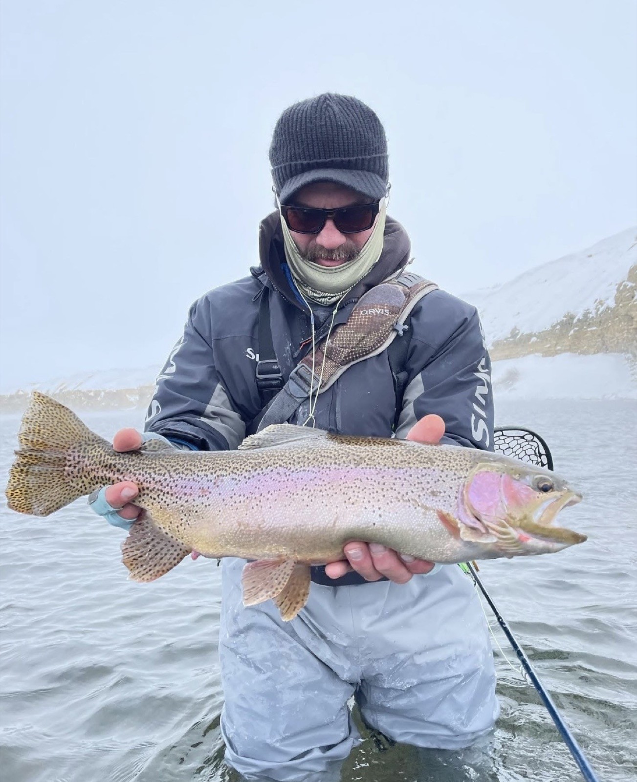 Cutthroat trout from a Riffle Riders guided trip