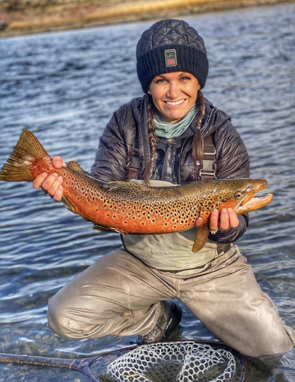 Cutthroat trout from a Riffle Riders guided trip