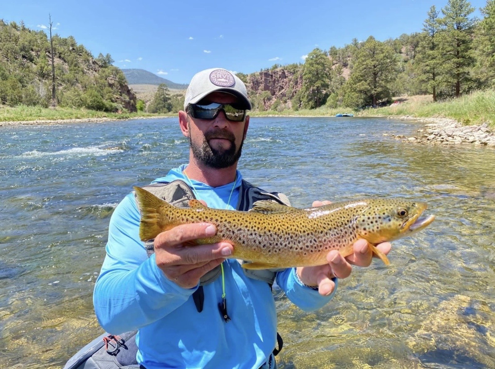 A great day on the water with Riffle Riders Outfitters