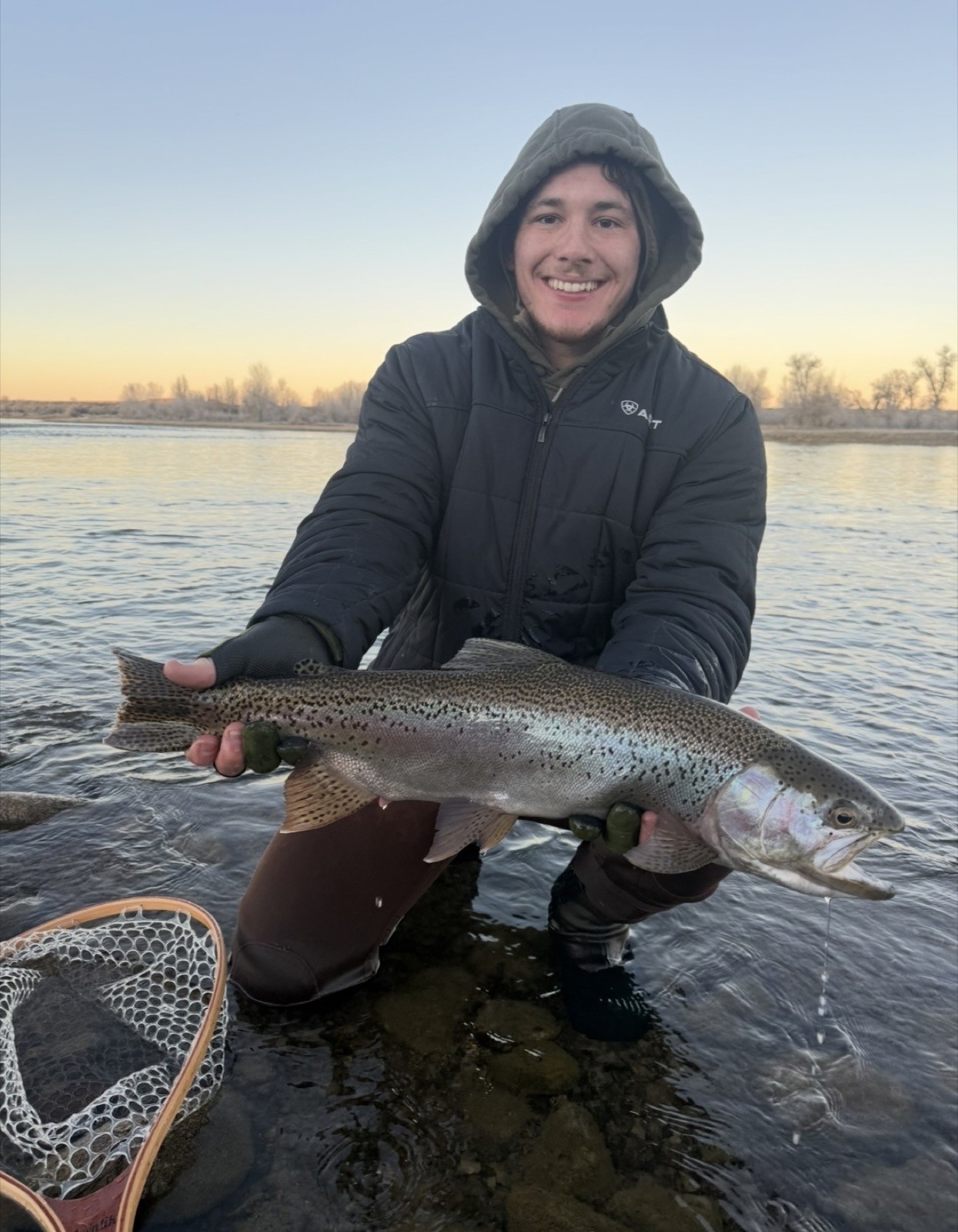 Wyoming trout fishing with a certified local guide