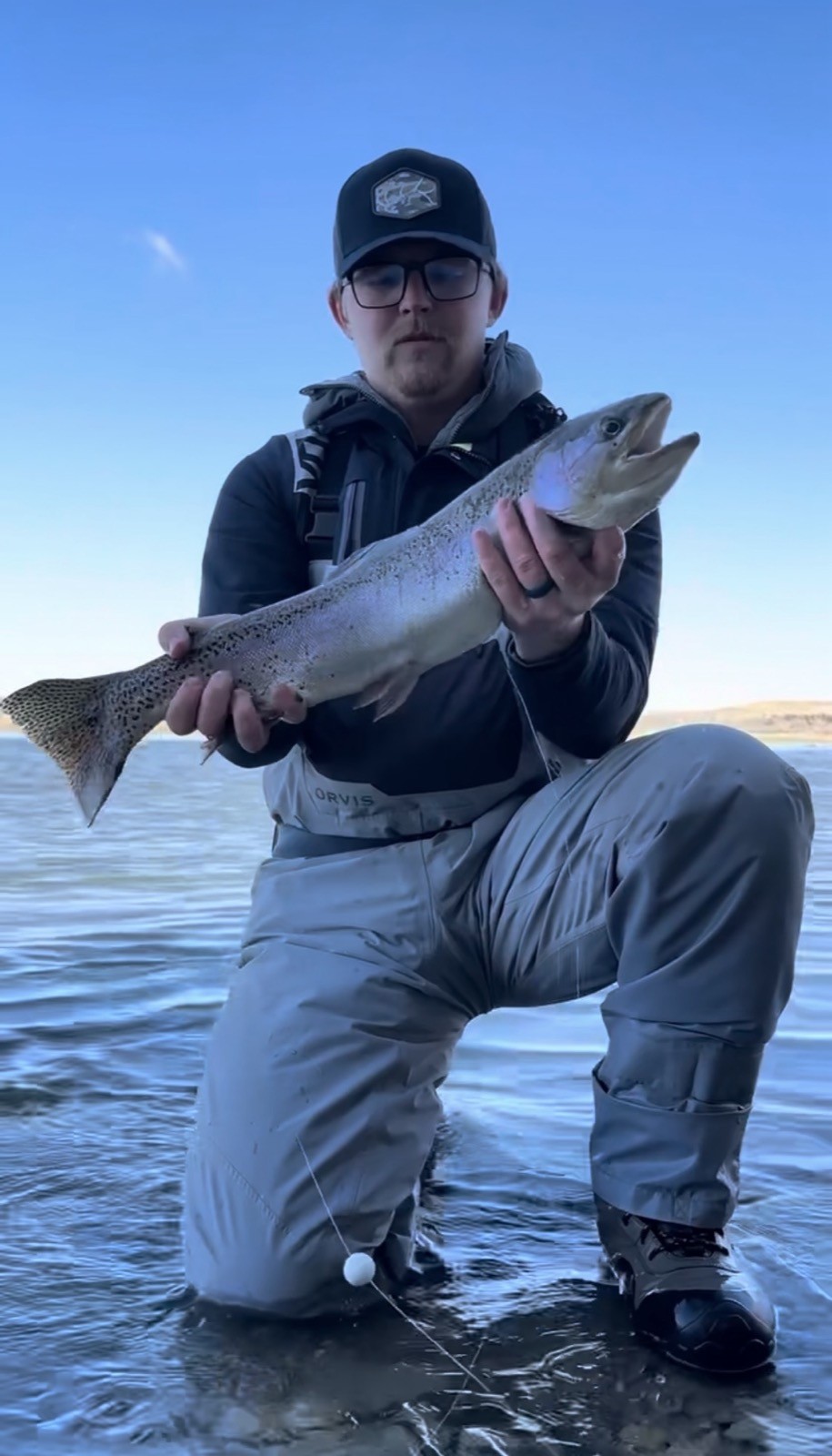 Cutthroat trout from a Riffle Riders guided trip