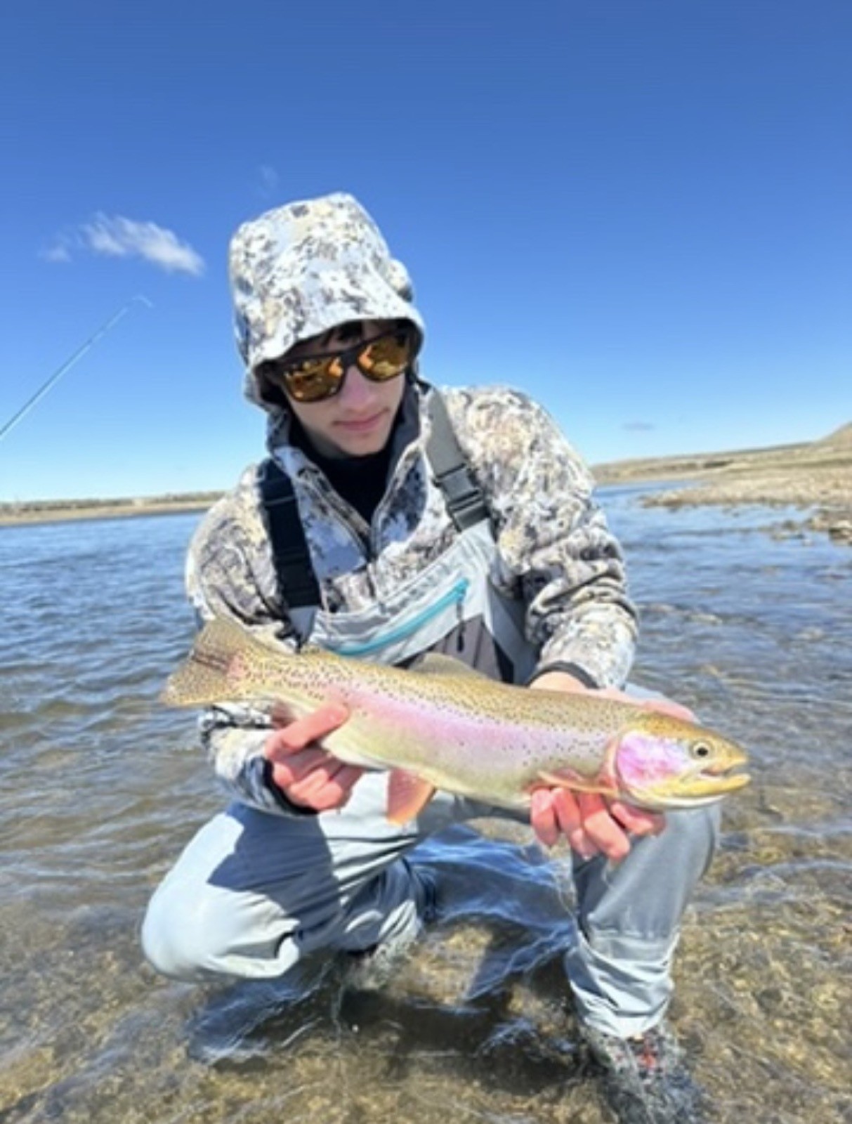 Wyoming trout fishing with a certified local guide